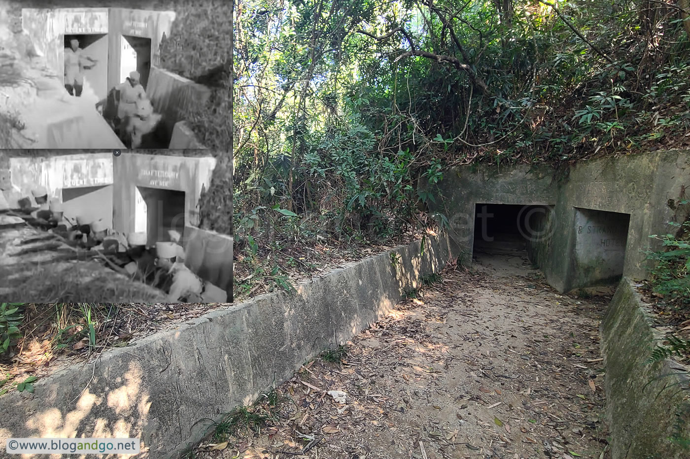 Shing Mun Redoubt - Shaftesbury Avenue and Regent Street Trench Section